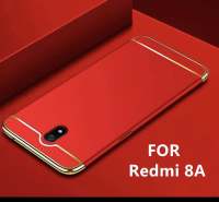 [ส่งจากไทย] Case Xiaomi Redmi 8A เคสเสี่ยวมี่ เรดมี 8A เคสกันกระแทก เคส redmi 8a เคสประกบหัวท้าย เคสประกบ3ชิ้น แบบไม่หนา สีเมทัลลิค