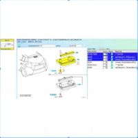 (ของแท้) ไฟเบรคดวงที่สาม ฝาครอบไฟเบรค โตโยต้า ยาริส 5 ประตู Toyota Yaris ปี 2013 /ของแท้เบิกศูนย์/ราคาต่อ 1 ชิ้น