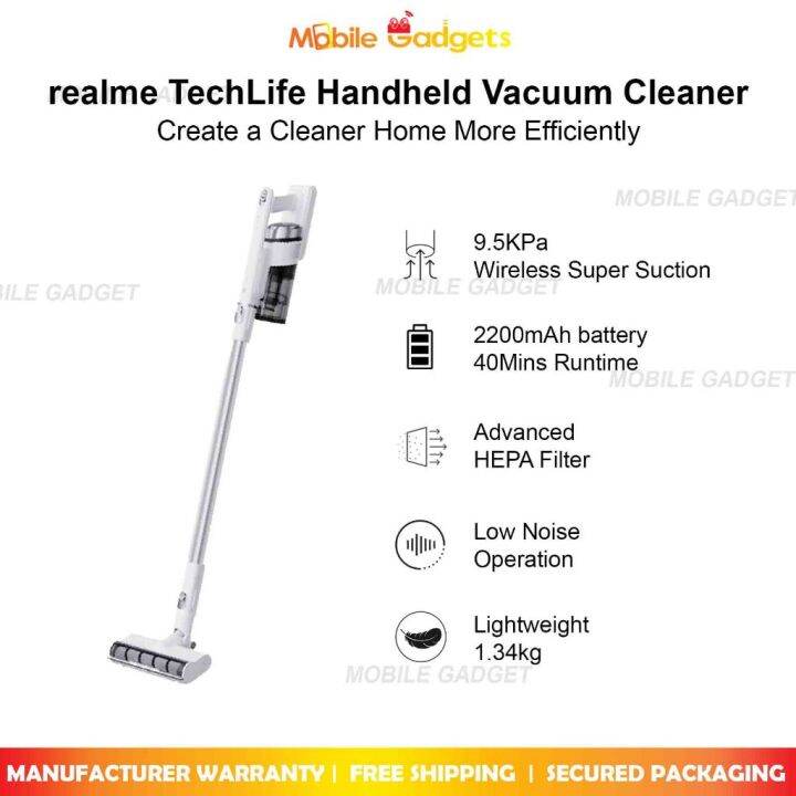 realme TechLife Handheld Vacuum Cleaner | Original Malaysia New Set ...