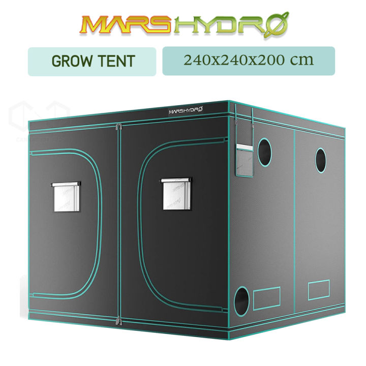 ส่งฟรี-mars-hydro-ขนาด-240x240x200-grow-tent-เต๊นท์ปลูกต้นไม้-ผ้า-1680d-mars-hydro-tent
