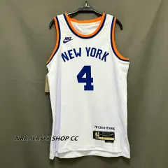 Men's New York Knicks Derrick Rose #4 White 2021/22 Swingman Jersey -  Classic Edition