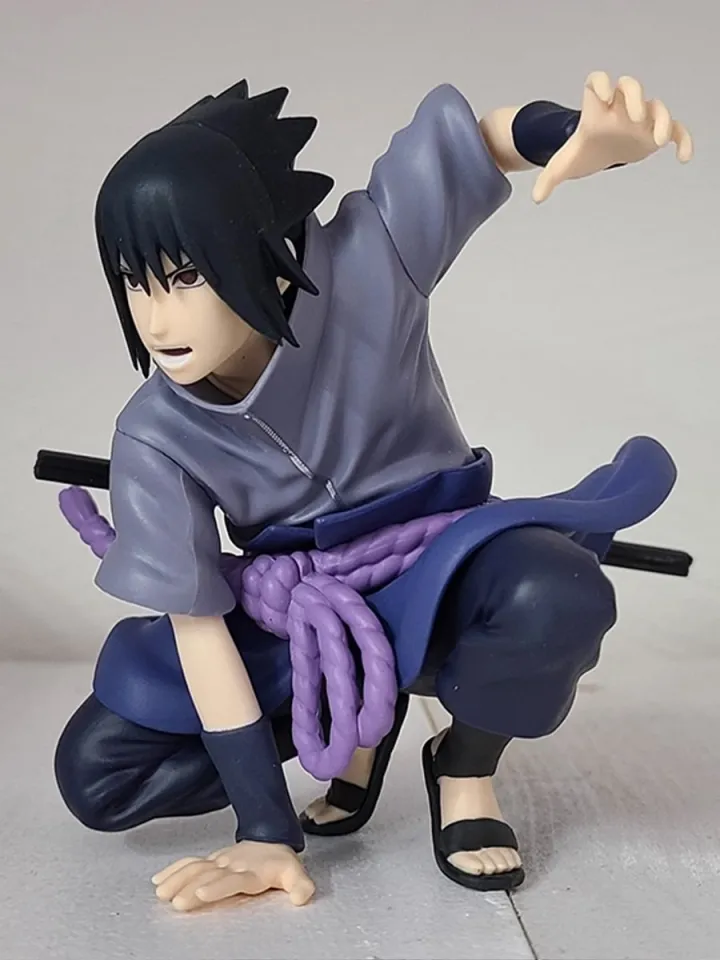 Bandai clássico anime naruto gk grandista figura cataplasma den uchiha  sasuke figre s anime figrine modelo de cabeceira decoração figura