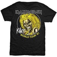 Hot sale Iron Maiden band graphic Mens 100% Cotton Round Neck Short Sleeve T-Shirt  Adult clothes