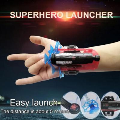 Marvel Spider Man Toy With Spiderman Gloves Iron Man Pretend Toy Play Gloves With Launcher Gift Y5O8