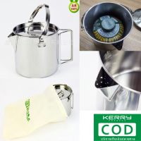 CAM หม้อสนาม    สแตนเลส cooking camping set ชุด  cooking set หม้อแคมปิ้ง ชุดหม้อเดินป่า ชุดหม้อ พร้อมส่ง หม้อแคมป์ปิ้ง