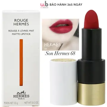 Hermes 68 Rouge Bleu Rouge Matte Lipstick Refill 3.5g