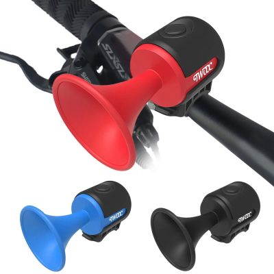TWOOC Mini Electric Horn Loud Bicycle Bell With Warning Safety MTB 120 Db Bike Siren Handlebar Alarm Ring Cycling Accessories