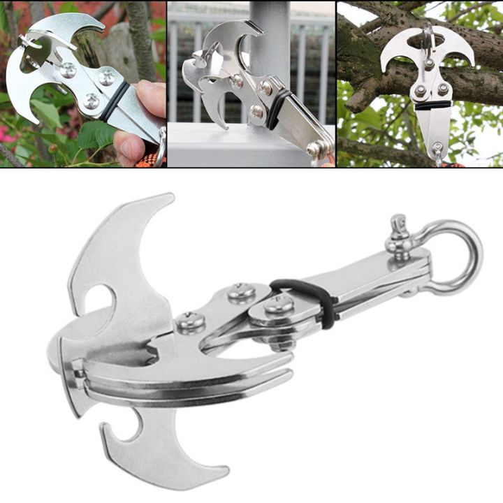 stainless-steel-magnetic-grappling-hook-folding-climbing-claw-for-outdoor-activities