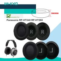 Whiyo แผ่นปิดหูจุกหูฟังสำหรับผ้ากำมะหยี่,RP-HT240พานาโซนิคแผ่นบุรองหูฟัง RP-HT260