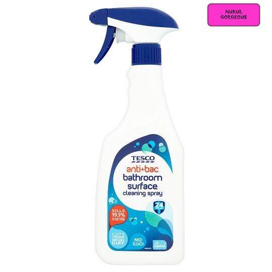 Tesco Anti+Bac Bathroom Surface Cleaning Spray 750ml Lazada