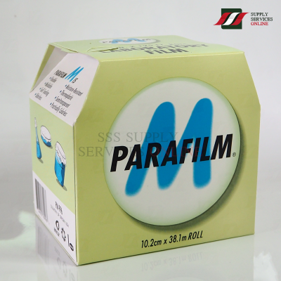 พาราฟิล์ม เอ็ม Parafilm M ขนาด 4 นิ้ว ยาว 125 ฟุต