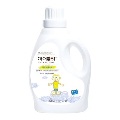 IVLY NATURE BABY LAUNDRY DETERGENT ผลิตภัณฑ์ซักผ้าเด็ก (กลิ่นข้าวโอ๊ตและชาขาว) ผลิตและนำเข้าจากประเทศเกาหลีใต้ ได้รับ อย.ไทย พร้อมส่ง