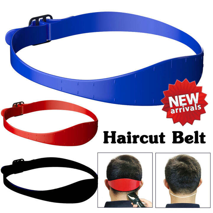 Home Haircuts Curved Headband Silicone Haircut Band Neckline Shaving 