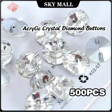 Crystal buttons, Accessories