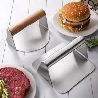 Hamburger Press 304 Stainless Steel Non-Stick Meat Beef Grill Burger Press Patty Maker Hamburger Maker Kitchen Supplies Door Hardware Locks