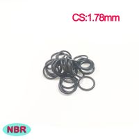 10PCS NBR Seal Rings Thickness/CS 1.78mm Strip Rubber O Ring Gasket Replacement Washer Oil Resistance Auto AS 568