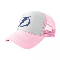 NHL Tampa Bay Lightning Mens Funny Trucker Hat Mesh Baseball Cap for Women Cap Great for Fishing Travel Mountaineering