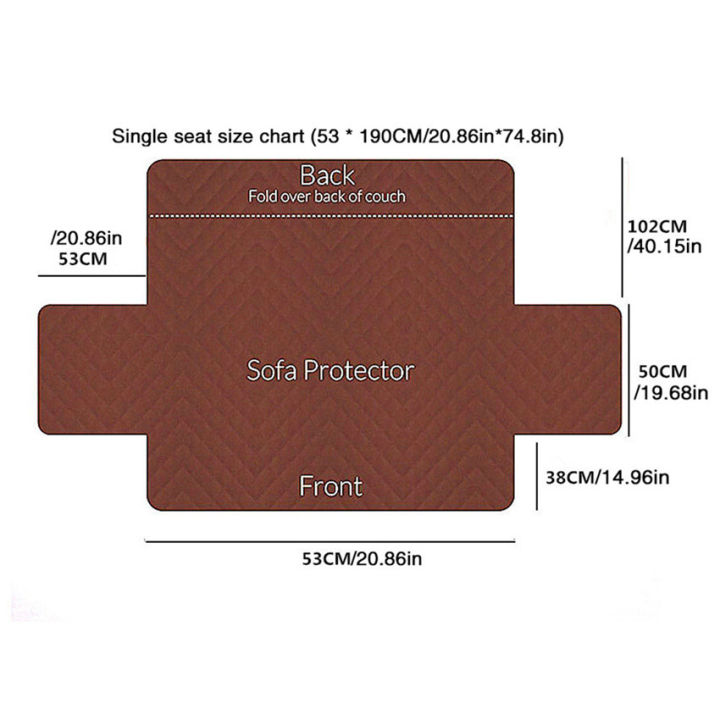 ผ้ากันน้ำโซฟาผ้าคลุมโซฟาเก้าอี้สัตว์เลี้ยงสุนัขเสื่อเด็กที่ป้องกันเฟอร์นิเจอร์-slipcover-ที่นั่งปลอกหมอนตกแต่งบ้าน