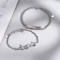 [COD] Sansheng lucky bracelet student niche can be engraved gift stone ginkgo leaf