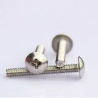 M5 Phillips Screws Big Truss Head Screw Stainless Steel Clout-Nail Mushroom Bolt Nails Screws  Fasteners