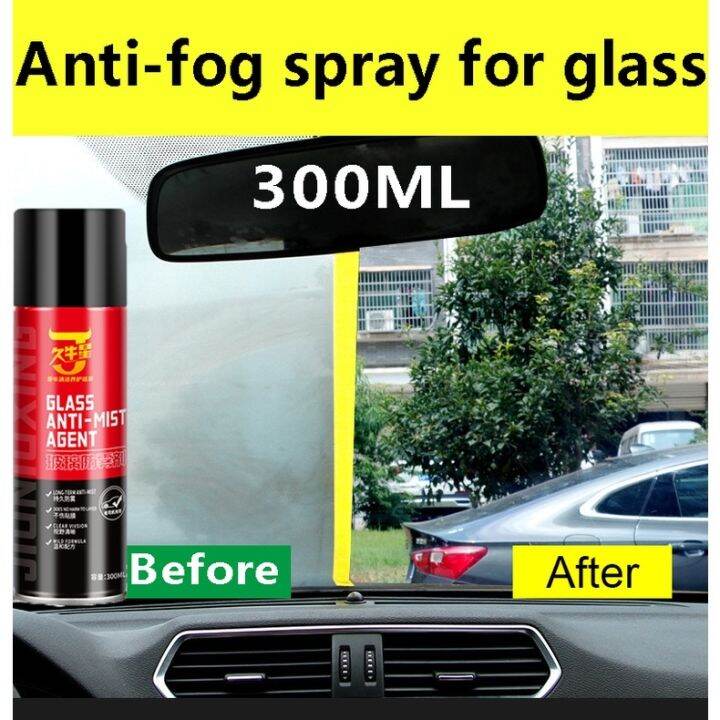 car windshield glass cleaner 300ml car glass defogging spray Anti Fog