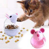 for Pet Toy Pet Cat Kitten Mouse Shape Treat Holder Food Storage Dispenser Chew Play Products Cat Accessories Toys