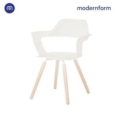 Modernform เก้าอี้เอนกประสงค์ เก้าอี้สุดยอดรางวัล Good Design  เก้าอี้ทำงาน รุ่น Muse สีขาว เก้าอี้สัมมนาสีขาวทำให้ห้องสัมมนาดูกว้างไม่อึดอัดอีกต่อไป