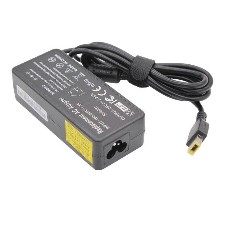 อะแดปเตอร์พลังงานเอซีแล็ปท๊อปที่ชาร์จ20v-3-25a-65w-usb-สำหรับ-lenovo-thinkpad-x301s-x230s-g500-g405คาร์บอน-x1-e431-e531-t440s-โยคะ13-yuebian