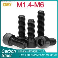 ♦ Hardness Grade 12.9 Allen Socket Head Screw M1.6 M2 M2.5 M3 M4 M5 M6 Hexagon Socket Head Cap Screws Hex Socket DIN912