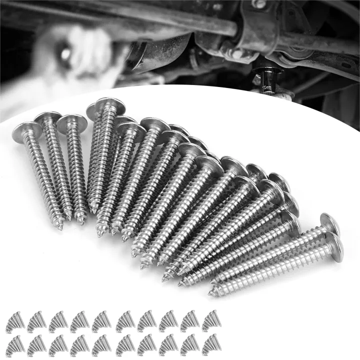 200pcs-m4-stainless-steel-cross-self-tapping-screws-combination-set-truss-head-screws-self-drilling-screw-wood-work-size-8mm-35mm