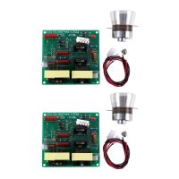 2X Ac 110V 100W 40K Cleaner Power Driver Board+2Pcs 60W 40K Transducer for Cleaning Machines