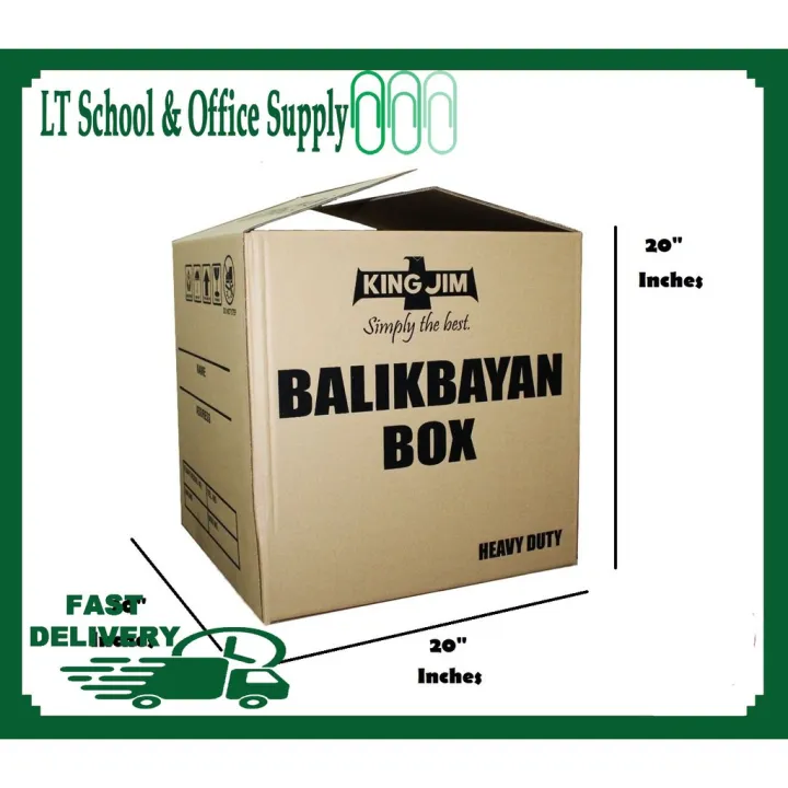 Heavy Duty Brown Balikbayan Box Storage Box Lazada Ph