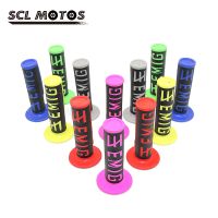 SCL MOTOS 1Pair Universal Rubber Handle Bar Grips Motorcycle Handle Grip For EMIG Husqvarna Yamaha KT Motocross Pit Dirt Bike