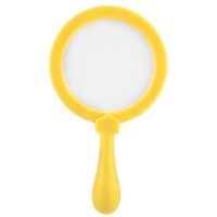 Magnifying Glass Plastic Handheld Kids 3X Magnifying Glass Magnifier with Stand Children Educational Toys