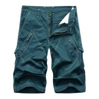 Articat Bermuda Homme Male Fashion Cotton Washed With Zippers Drop Shipping Abz144 Cargo Shorts Men Featured Specials