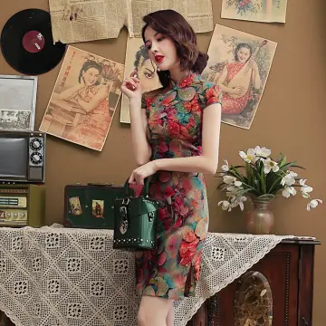 Cotton Linen Qipao Vintage - Best Price in Singapore - Apr 2024