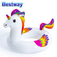 แหวนว่ายน้ำ Inflatable Pool Float สำหรับวัยรุ่น Kids Fantasy Unicorn ว่ายน้ำวงกลม Baby Swim Tube Water Play สระว่ายน้ำ Toys