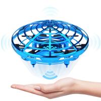 Mini Helicopter UFO RC Infraed Hand Sensing Aircraft Electronic Model flayaball Small drohne Toys For Children