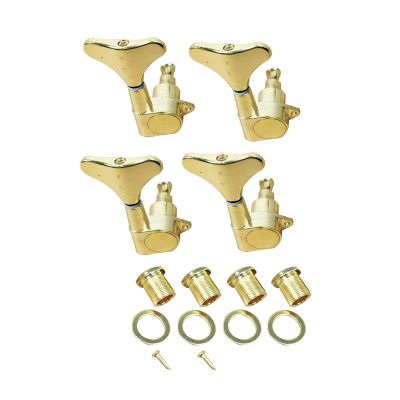 Full Closed String Button 4 String Bakelite Bass Head Chord Tuning Pegs Tuners Guitar Accessories Bass Accessories