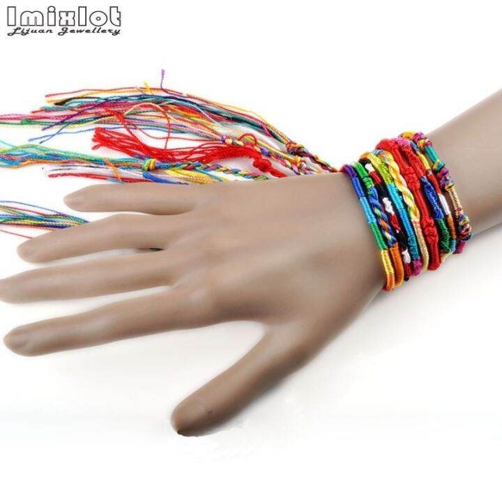 10-20-30pcs-diy-charm-rope-bracelet-multicolor-thread-friendship-bracelets-braided-cord-handmade-bracelet-fashion-jewelry-gift