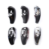 เปลี่ยนสไตล์ Shift Lever สำหรับ BMW M Sport 5 Series GT X3 X4 1 3 4 5 6 7 Series คาร์บอนไฟเบอร์รูปแบบ Lever เกียร์ Shift Knob