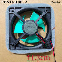 ตู้เย็น Waterpoof พัดลมระบายความร้อนสำหรับ NMB FBA11J12H 2-Wire 12V 0.21A BL24A79-A