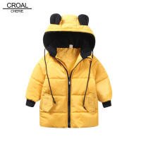 CROAL CHERIE Warm Jacket Coat Baby Girls Boys Parka Kids Jacket Hood Winter Children Jacket Winter Fall Toddler Outerwear