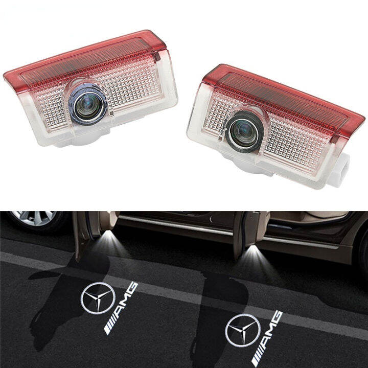 2Pcs Car Led Door Welcome Light Projector Logo Laser Lights For ...