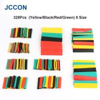 328Pcs Thermoresistant Tube Heat Shrink Wrapping Kit Car Shrinking Tubing Wire Wrap Assorted Sleeve Cable Insulation 8 Size