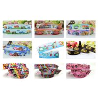 พร้อมส่ง ริบบิ้นลูกฟูก ลายการ์ตูนน่ารัก cars  , โรโบคาร์โพลี ,สาวน้อย LOL(ขายเป็นหลา)