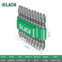 Laoa 10ชิ้น1/4Quot; Magneti ไขควง Phillips Bit Ph2 65Mm สอง S2ดอกไขควงไฟฟ้า