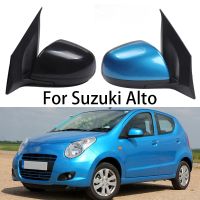 ชุดประกอบกระจกกระจกมองหลังด้านอัตโนมัติสำหรับ Suzuki Aito Celerio อุปกรณ์เสริมรถยนต์กระจกมองข้างไฟฟ้าภายนอก