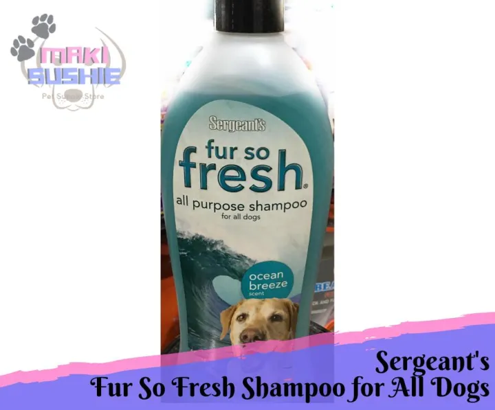 Sergeant's 532ml Fur So Fresh All Purpose Shampoo for All Dogs in Ocean