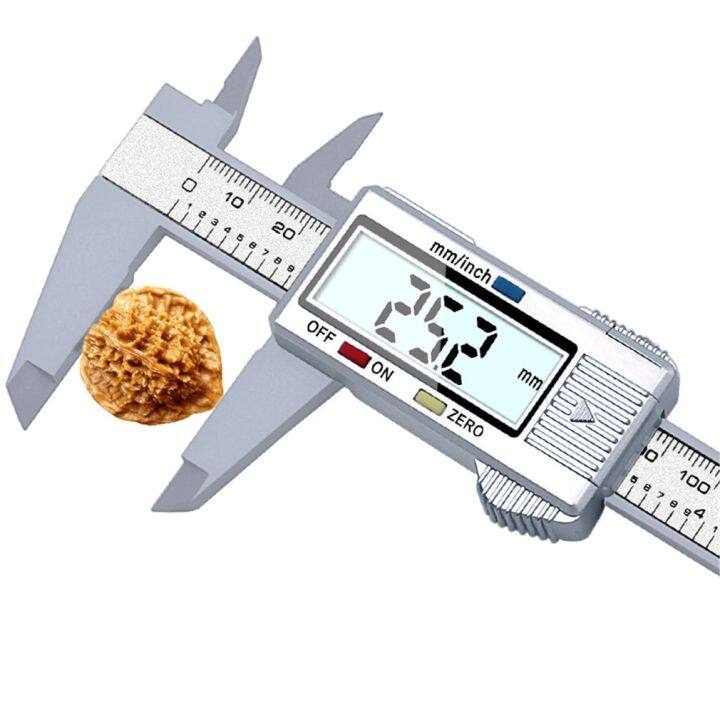 hot-0-150mm-large-digital-lcd-display-electronic-carbon-fiber-vernier-caliper-gauge-micrometer-digital-ruler-measuring-tools